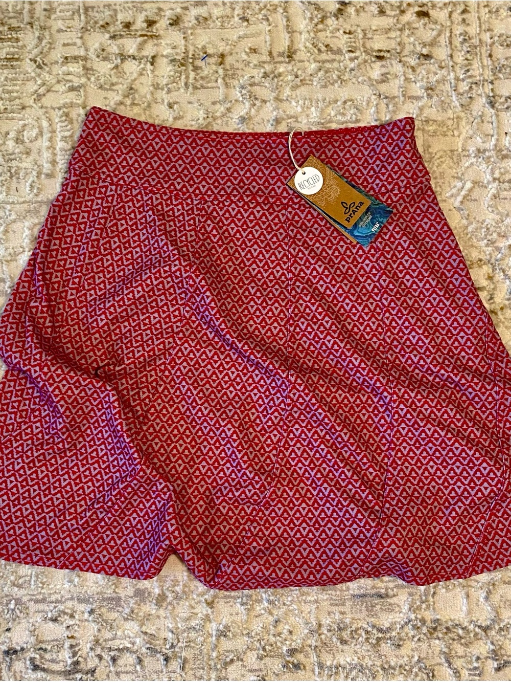 Prana Woman’s Vendela A-Line Knit Pull On Skirt